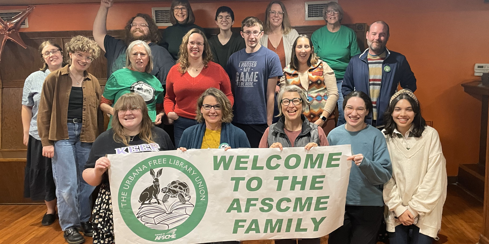 Workers at another Illinois library organize with AFSCME