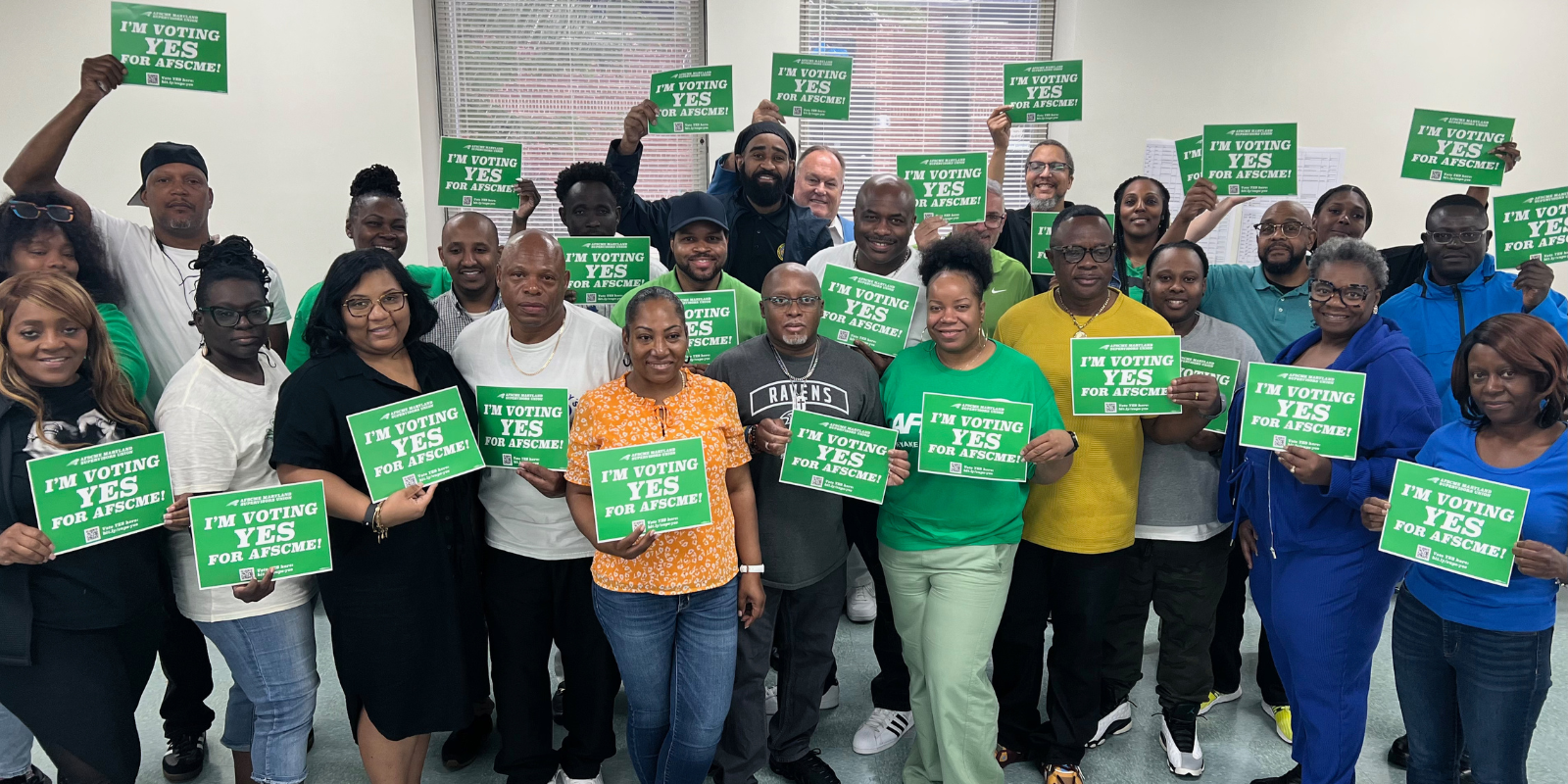 Los supervisores estatales de Maryland se unen a AFSCME